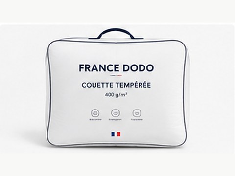 Couette Tempérée 400 - Sac de rangement