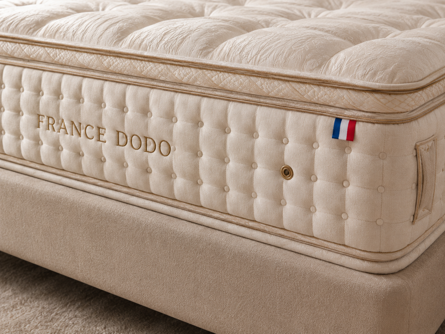HYPNO FRANCE DODO detail finition et etiquette tricolore