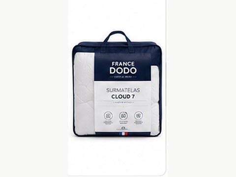 Surmatelas Cloud 7 - Packaging